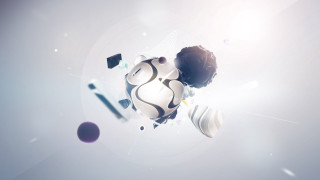 Floating balls sky background sun - a group of balls free wallpaper