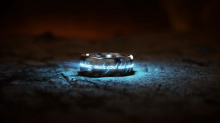 Glowing ring dark background aya - a ring free wallpaper