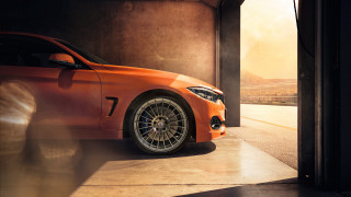 Garage car open door panfuturism - the side of it free wallpaper