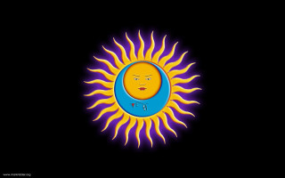 Sun face dark sky black - a blue circle free wallpaper for desktop