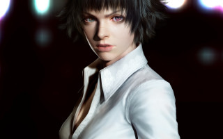 Eve ryder woman white shirt - a tie free wallpaper