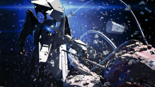 Futuristic space station metal object - visual free wallpaper for desktop