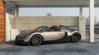 Silver sports car garage wooden 2 - didier mouron free wallpaper