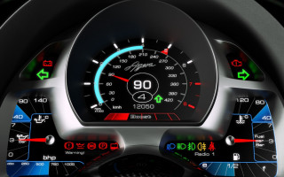 Car dashboard speedometer gauges ultra - a speedometer free wallpaper