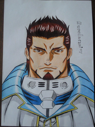 Man sword helmet cape drawing - his hand and a helmet free wallpaper