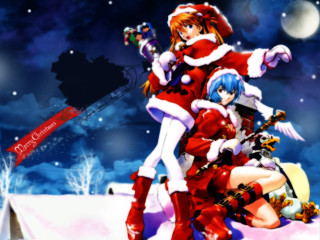 Anime couple red white outfits - outfit free wallpaper