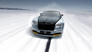 An gyeon car snowy road - promotional free wallpaper for desktop