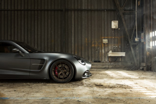 Silver sports car garage light 2 - christian hilfgott brand free wallpaper for desktop