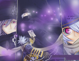 Cartoon character knife cellphone purple - a purple light free wallpaper for desktop