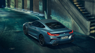 Silver bmw car parking lot - a parking lot next free wallpaper