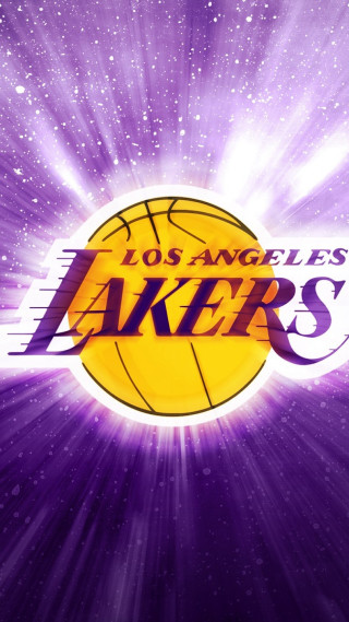 Lakers logo purple background stars - the background free wallpaper for mobile
