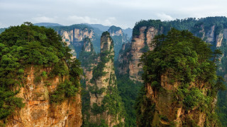 Mountain range trees background clouds - a few mountain free wallpaper for desktop