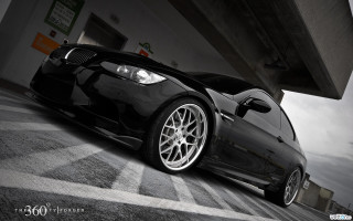 Black car gasstation sky building - a gas station free wallpaper