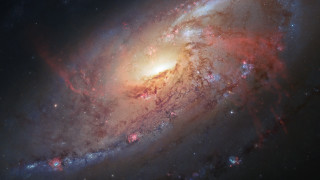 Large colorful spiral sky stars - object in the sky free wallpaper