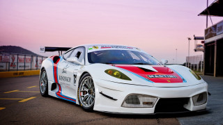 White sports car red blue 3 - carlo martini free wallpaper