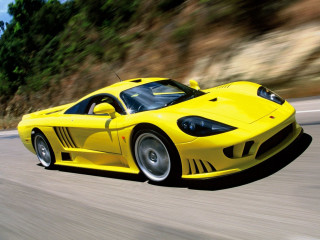 Yellow sports car driving forest 3 - a road next free wallpaper for desktop