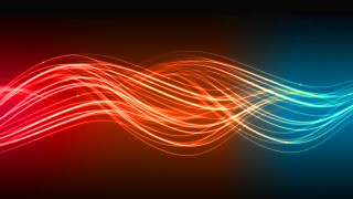 Colorful background light wave black - dynamic free wallpaper for desktop
