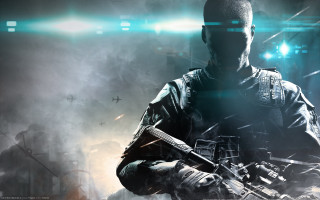 Man gun darkroom smoke lights - him free wallpaper for desktop