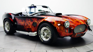 Red black flame hood cobra - hood free wallpaper for desktop