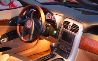 Car dashboard steering cobra rendering - interior free wallpaper