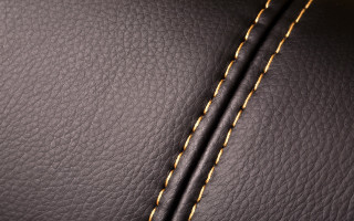 Black leather gold stitching arts - christian hilfgott brand free wallpaper for desktop