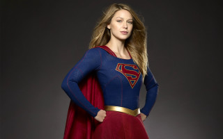 Woman superman costume portrait blonde - claire falkenstein free wallpaper