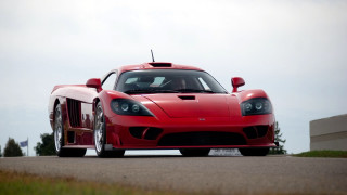 Red sports car road building 3 - a road next free wallpaper for desktop