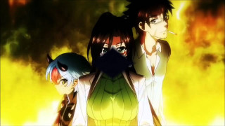 Anime couple fire background smoke - a fire background free wallpaper