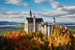 Castle tower autumn bernd fasching - a tower free wallpaper
