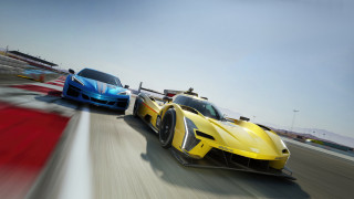Race track two cars red - two car free wallpaper