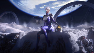 Eve ryder space suit planet - rossdraw global illumination free wallpaper