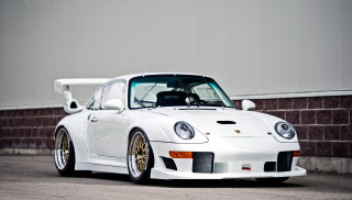 White porsche brickwall 3d pearlescent - pearlescent free wallpaper