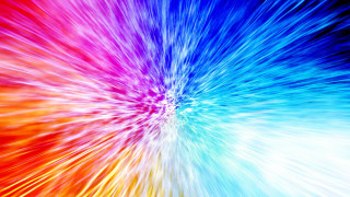 Colorful burst blue ferris fireworks - free neon wallpaper for desktop