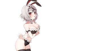 Bunny girl anime furry black - furry free wallpaper for desktop