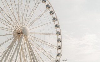 Ferris wheel people plane park - a ferris wheel free wallpaper
