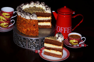 Cake slice coffee table rococo - food photography free wallpaper for desktop