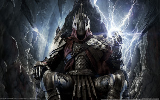 Armor cave lord lightning solo - a man in armor free wallpaper for desktop