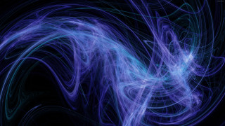 Blue magic circle swirls generative - a blue swirl free wallpaper