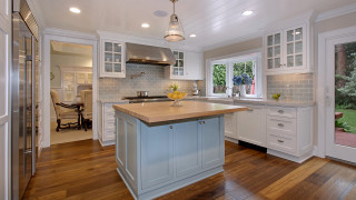 Kitchen center island window yard - a kitchen free wallpaper