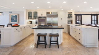 Kitchen center island stools refrigerator - diffuse lighting free wallpaper