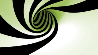 Black white green swirl opart - green background free wallpaper for desktop