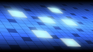 Blue tiles light shine abstract - dynamic free wallpaper for desktop