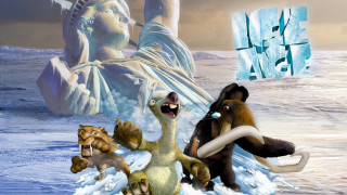 Animals snow statue bear bird - a group of animals free wallpaper for desktop