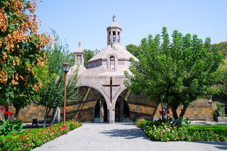 Church cross flowers trees autumn - abdullah gërguri free wallpaper