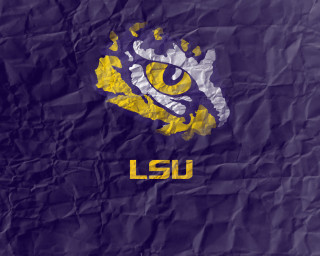 Crumpled paper lsu logo gold - paper free wallpaper