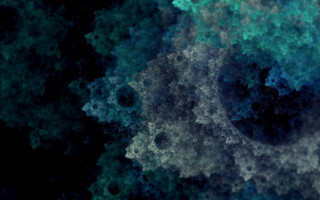 Black blue background circular design - the right side free wallpaper