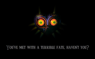 Glowing face terrible fate quote - cynical realism free wallpaper