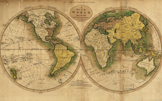 World map countries sides image 2 - a map of the world free wallpaper