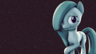 Cartoon pony blue mane black - a cartoon pony free wallpaper