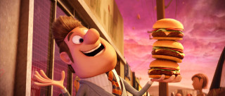 Cartoon character holding hamburger giant - dan smith free wallpaper for desktop